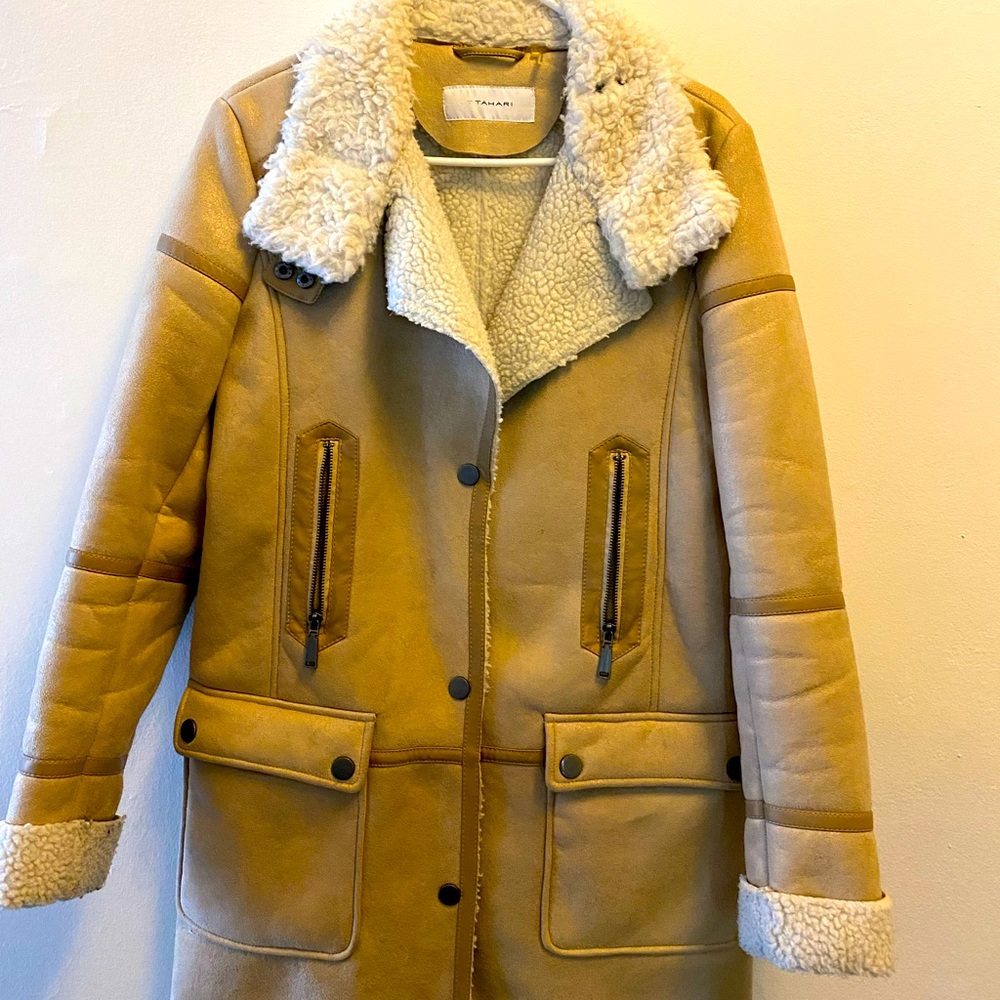 Beige winter Coat